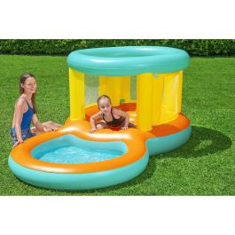 Bestway Piscine Gonflable Parc de Jeux Sauter 239x142x102 cm +3 à 6 Ans Jardin 52385