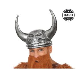 Casque Viking Argenté avec Cornes et Relief de Crâne - Accessoire de Costume pour Carnaval ou Fêtes Médiévales Precio: 12.5000004. SKU: B1HMMQJBAL
