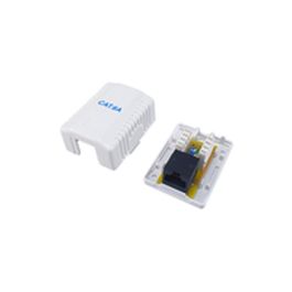 EQUIP 235215 Prise RJ45 UTP 1 Port Cat6a Blanc
