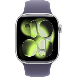 Apple Watch S11 Aluminium 42mm Silber (Sportarmband nebelviolett) M/L
