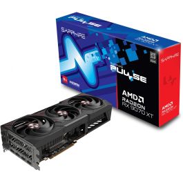 Sapphire PULSE AMD RADEON RX 9070 XT GAMING Carte Graphique 16 GB Double HDMI Double DP