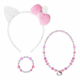 Collier Hello Kitty Fuchsia 3 Pièces