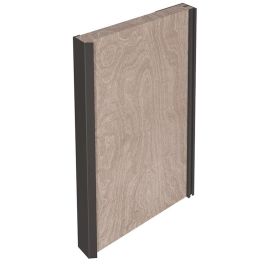 TRENTADUE Profil Tirador Aluminium Capri 2,70 Argent Mat (Set de 2)