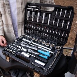 Boîte à outils Cecotec KRK 4200 Acier Acier au chrome vanadium 108 Pièces