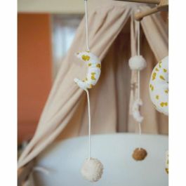 Domiva Mobile musical Luna Natural pour bébé 60x40 cm