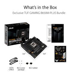 ASUS TUF GAMING B650M-PLUS Carte Mère AMD AM5 DDR5 mATX Precio: 216.7899996. SKU: S5615742