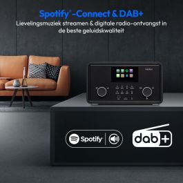 Medion Radio Internet DAB Bluetooth 2 x 10 W RMS Noir