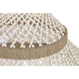 Suspension Home ESPRIT Blanc Naturel Coquillages 50 W 50 x 50 x 130 cm