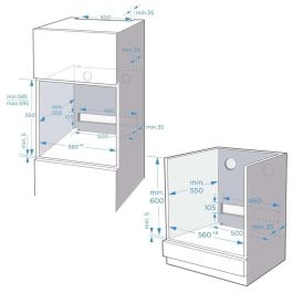 Four intégrable Cecotec Hexa SM406000 2900 W 72 L