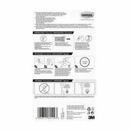 Crochet pour suspendre 3M Transparent Plastique (20 Unités)