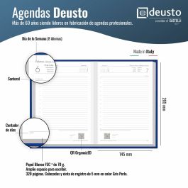 Livre de compte Deusto PREMIUM Vert A5 14,5 x 20,5 cm 2026
