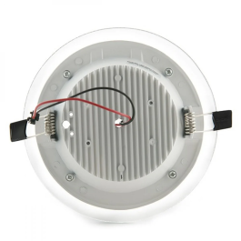 Downlight LED Rond Cristal 12W 1200Lm 2700K Blanc Chaud Ø160mm GR-MB01-12W-WW