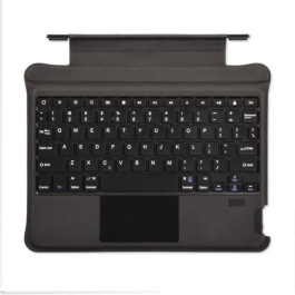 Port Designs Manchester II - Étui clavier folio avec touchpad pour iPad 10.9'' 10ème génération - Protection robuste, rabat amovible - Noir