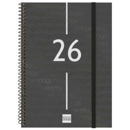 Agenda Finocam YEAR Noir A5 15,5 x 21,2 cm 2026