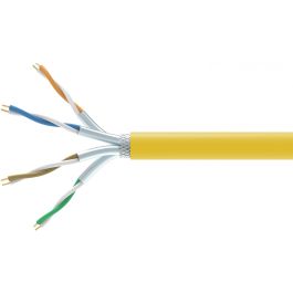 Equip Instal.Kab Cat7A S/FTP 1000.00m yellow Sim. LSZH