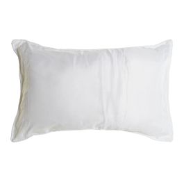 Coussin DKD Home Decor Blanc Polyester Floral 60 x 10 x 40 cm