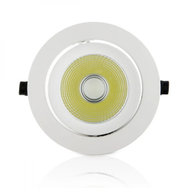 Downlight LED 40W 5000Lm 2700K Circulaire Orientable 40.000H HO-COB-OR-40W-WW