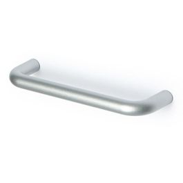 HERRAJES ALK Poignée Zamak Modèle Geno L105 C96 Noir Mat, Gris RAL