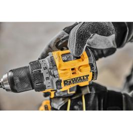 DeWALT DCD800NT-XJ - Perceuse-visseuse à percussion sans fil 18V XR (sans batterie ni chargeur) - Moteur sans balai, mandrin 13 mm, vitesse max 2000 tr/min, couple 90 Nm
