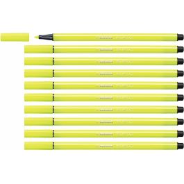 Feutres Stabilo Pen 68 Fluorescent Jaune (10 Pièces) Precio: 15.5000004. SKU: S8417615