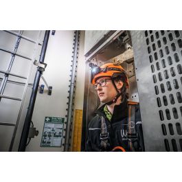 Casque de protection industrielle - ABUS - SPECTOR - Orange