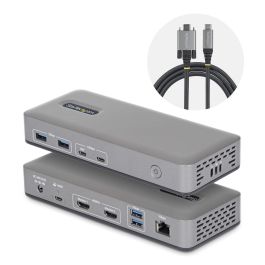 Hub USB Startech 196UE-USBC-DOCK Gris Precio: 150.408. SKU: B15VJYTZPW