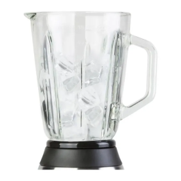 Sencor SBL 4371 Blender, 600 W, 1.5 L, 2 vitesses avec fonction Pulse et lames en acier inoxydable pour piler la glace, bol en verre