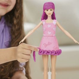 Pâte à modeler en argile Play-Doh Barbie Hearts & Hair Multicouleur