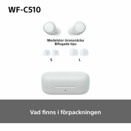 Oreillette Bluetooth Sony WF-C510 Blanc
