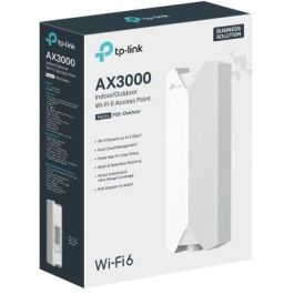 TP-Link Festa F65-Outdoor Access Point Wi-Fi 6 AX3000 Dual-Band (2.4GHz/5GHz) 3000 Mbps, PoE, IP67, pour Intérieur/Extérieur, 250 Utilisateurs, WPA3