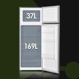 Réfrigérateur Combiné Aspes AF145503EX 143 206 L Acier