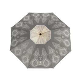 Parasol de plage Gris Ø 180 cm SPF50+ Boho