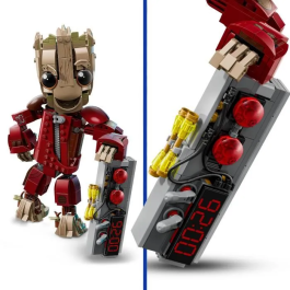 LEGO Marvel 76341 Groot en Tenue de Ravageur - Jeu de Construction pour Enfants 10 ans et plus - Figurine Marvel Studios Les Gardiens de la Galaxie Vol. 2