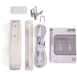 Home Pilot 10152330 RolloTron pure - Enrouleur de sangle mural, capacité 30 kg, fonction mémoire 24h