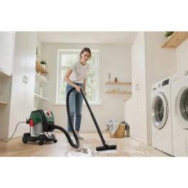 Aspirateur polyvalent BOSCH PAS 15-220PRS 1300W, 65 l/s, 220 mbar, réservoir 15L, pour saletés sèches et humides avec fonction soufflerie
