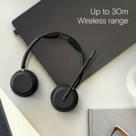 EPOS IMPACT 1060 Casque Sans Fil Bluetooth pour Bureau/Centre d'Appels Binaural Noir