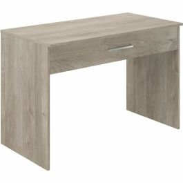 Bureau avec tiroirs, Mélaminé Chêne, 110 x 56 x 81,5 cm, T80516PL05LVO
