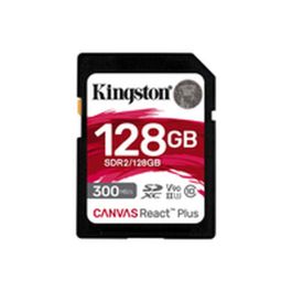 Carte Mémoire Micro SD avec Adaptateur Kingston SDR2/128GB 128 GB SDXC UHS-II 8K Ultra HD