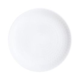 Plato Postre Opal Pampille Blanco Luminarc 19 cm