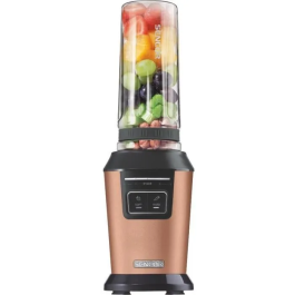 Sencor SBL 7176GD - Machine à Smoothies, 800 W, 2 Programmes (SOFT/HARD), Bol 0,6 L Tritan sans BPA, 6 Lames Inox, Interrupteur à Impulsion