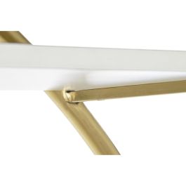 Étagère DKD Home Decor 160 x 35 x 180 cm Doré Métal Blanc Peuplier