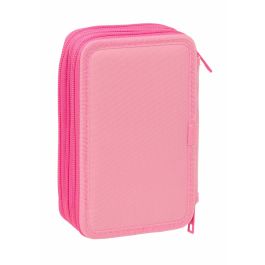 Pochette à crayons triple Barbie Rose 12,5 x 19,5 x 5,5 cm 37 Pièces