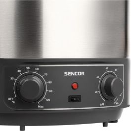 Sencor SPP 2200SS Stérilisateur et chaudière, acier inoxydable 27 litres, 1800 W, thermostat 30 a 100 degrés, robinet intégré