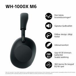 Casque Sony WH1000XM6B.CE7 Noir
