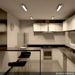 Tubo LED T8 10W 1200Lm 6000K 60Cm Cabeza Rotatoria 60.000H [HO-T8RDDG10W-O-CW]