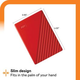 Disque dur Western Digital My Passport 2 TB Rouge