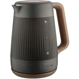 Sencor SWK 0931BK - Bouilloire électrique en verre, 1.7 L, réglage température 35-100 °C, affichage LED, arrêt automatique, Cool Touch, base pivotante 360° Precio: 87.996. SKU: B1JE64EZZ7