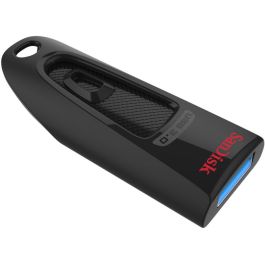 SanDisk Ultra - Clé USB Type-A, 256 Go, Noir, USB 3.2 Gen 1 (100 Mo/s) - Protection par mot de passe 128-bit AES et SanDisk SecureAccess