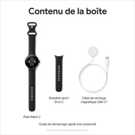 Montre intelligente Google Pixel Watch 2 Noir 1,2" 41 mm Ø 41 mm