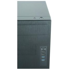 Chieftec HO-11B - Boîtier PC Tour Micro-ATX Noir avec Alimentation 350W, Ports USB 3.2 Gen 1, Support 14 cm pour Ventirad, 3 Baies 3.5", 2 Baies 5.25"